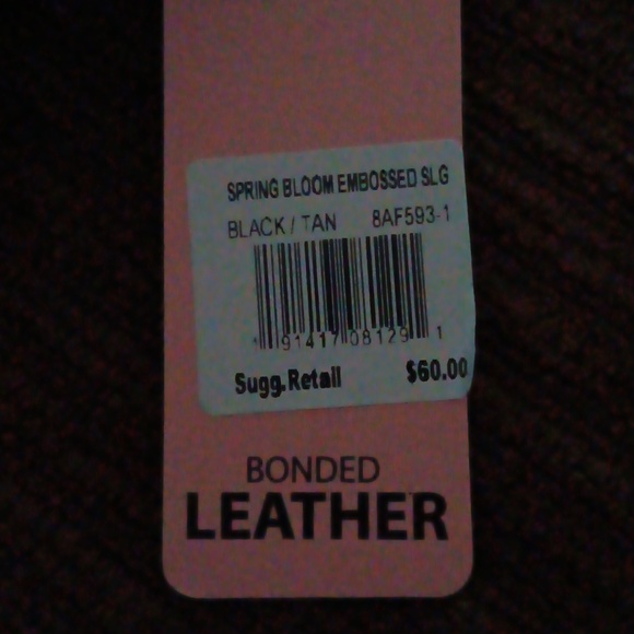 NWT Stone Mountain Spring Bloom Embossed Bonded Leather Wallet in Gift Box - Picture 12 of 13